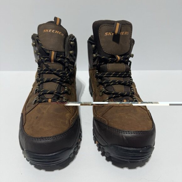 Skechers Mens Relment Hiking Boots Brown Size 10 M main image 4